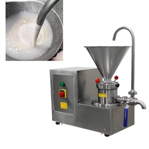 Small Commercial Electric Tahini Almond Cashew Colloid Mill Peanut Butter Sesame <b>Paste</b> Making Machine for Flour Mill Use - Product Image 4