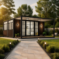 Maison conteneur extensible Boxspace à 2 étages, maisons conteneurs en acier isolées, maisons conteneurs 3 chambres 2 salles de bain, maison de luxe 40 pieds