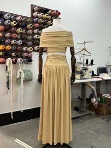 Ensemble jupe longue taille basse et crop top sans bretelles Bettergirl 2026, nouveau pour le Ramadan et les vacances - Product Image 2