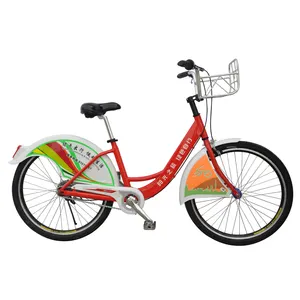 Venda por atacado de bicicleta smart bike, 26 polegadas, partilhamento de bicicleta, mo bike ofo, ciclo com fechadura inteligente/bicicleta público, com sistema de compartilhamento