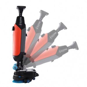 Automatic Walking Industrial Mini Double Scrubbing <b>Cleaning</b> <b>Floor</b> Washing <b>Machine</b> Hand Push 430 Sweeping <b>Machine</b> - Product Image 6