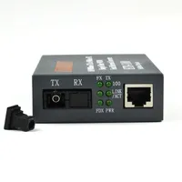 Convertidor de Medios de Fibra Óptica 10/100M HTB-3100 Netlink 25km A/B SC/RJ45 con Certificación RoHS