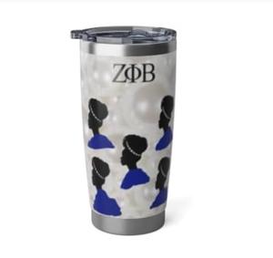 Articles de Sororité Zeta Phi Beta de Haute Qualité, Je suis cette Zeta 1920 Tasse Isolée en Acier Inoxydable - Product Image 6
