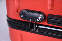 Valise à roulettes à grande capacité avec logo personnalisé, légère, avec serrure à code, pour les voyages quotidiens, valise à roulettes, bagage à main