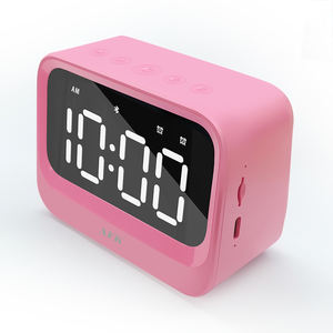 Nuevo Producto BT529 Mini Reloj Despertador Digital <span class=keywords><strong>con</strong></span> Altavoz <span class=keywords><strong>Bluetooth</strong></span>, Bajos Potentes, Manos Libres, Reloj Inalámbrico para Niños - Product Image 3
