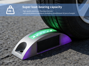 Cosyn, lumière <span class=keywords><strong>de</strong></span> sécurité routière LED demi-lune, alimentée par énergie solaire, pour terrasses, quais, bateaux, allées, escaliers, trottoirs - Product Image 6