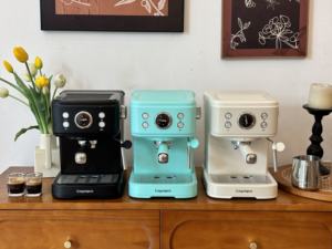 Máquina de café expreso eléctrica Empstorm de 20 bares con Espumador de leche y tanque de agua transparente para café con leche y Capuchino - Product Image 5