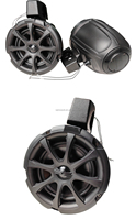 Haut-parleur extérieur étanche 100W JMC pour bateau avec lumière musicale Led Marine BT Speaker IPx6 HiFi Sound