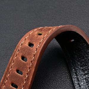 Bracelet de montre en <span class=keywords><strong>cuir</strong></span> suédé de nouvelle conception pour <span class=keywords><strong>Tissot</strong></span> pour Omega, remplace les bracelets en <span class=keywords><strong>cuir</strong></span> velours avec boucle en métal 304 - Product Image 2