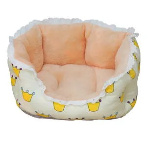 Yueshang new arrival design pp cotton pet dog bed luxury popular luxury soft push pet products dog bed