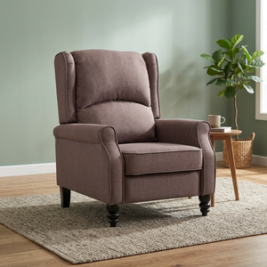 Luxury Single <b>Sofa</b> Recliner Chair High-Back Tufted Velvet Extendable Square Massage Living Room <b>Bedroom</b> Office Modern Lounge - Product Image 3