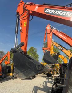 Excavatrice Doosan Dx75lc-9c d'occasion, Doosan Dh55 Dh60 Dh70 Dh75 Dh80 Dx55 Dx60 Dx75 Dx150, excavatrice sur pneus Doosan en stock - Product Image 5