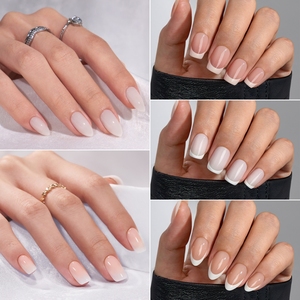 Faux ongles de luxe réutilisables de haute qualité vente en gros de <span class=keywords><strong>gel</strong></span> souple personnalisé cerise conception <span class=keywords><strong>rouge</strong></span> fait à la main <span class=keywords><strong>strass</strong></span> presse sur les ongles ensemble - Product Image 3