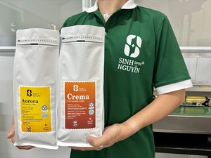 เครื่องชงกาแฟโรบัสต้าอาราบิก้าเกรดพรีเมี่ยมถุงย่างขนาดกลางเข้มสำหรับโรงงานในเวียดนามโดยตรง - Product Image 6
