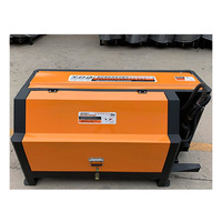 Machine automatique de redressement et de coupe de barres d'acier 15KW avec engrenage, haute sécurité, CNC, redresseuse de fil 6-12mm pour la construction