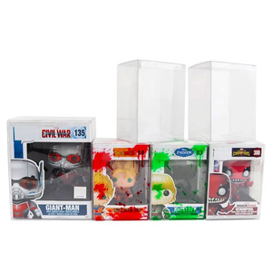 Nhà máy trực tiếp rõ ràng cho Funko cho Pop trường hợp 0.7mm đen đẫm máu vật liệu tái chế rõ ràng hộp nhựa cho sưu tầm - Product Image 6