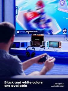 Vertical PC máy tính xách tay đứng với headphone chủ Bàn Side lưu trữ giá - Product Image 5