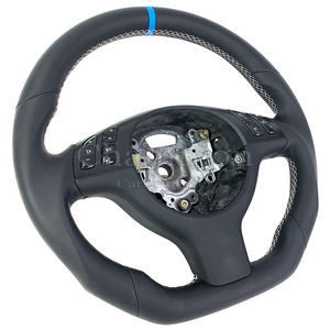 Para <span class=keywords><strong>BMW</strong></span> Sport volante negro hecho a mano cuero coche volante para <span class=keywords><strong>BMW</strong></span> <span class=keywords><strong>M3</strong></span> <span class=keywords><strong>E46</strong></span> E39 E53 <span class=keywords><strong>330ci</strong></span> 325i Series - Product Image 2