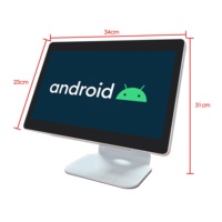 Écran tactile de 14 pouces Android POS Machine caisse enregistreuse caisse caisse caisse sur ordinateur de bureau POS