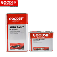 Haute brillance effet miroir 2K clair couche haute solide automobile réparation de carrosserie peinture automobile Auto vernis acrylique