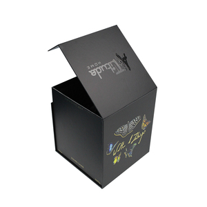Double-Opening Magnetic Cylinder Rigid Boxes Recyclable Cosmetic Eyelash Luxury Book-Style Packaging Elegant Souvenir Jewelry - Product Image 2