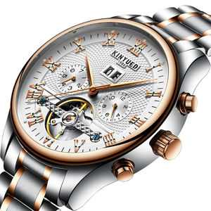 Montre de style charmant de qualité supérieure pour hommes, avec logo personnalisé, mouvements mécaniques lumineux et étanches de haute qualité - Product Image 2