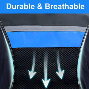 เสื้อกั๊กช่างไฟฟ้า, เสื้อกั๊กทำงานสะท้อนแสงพร้อมสายรัดปรับได้, เสื้อกั๊กใส่เครื่องมือสำหรับงานไฟฟ้า, ช่างไม้, ก่อสร้าง - Product Image 5