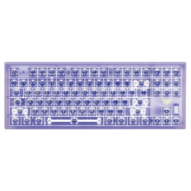 High Quality Wholesale AULA F2183 Mechanical RGB Wireless Gaming Keyboard 2000mAh Large-capacity Lithium Battery 87 Keys Compact