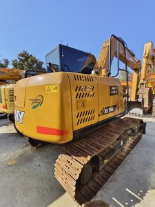 รถขุด Sany SY75C มือสองสภาพ 95% ราคาถูก เครื่องยนต์ Isuzu มอเตอร์ PLC น้ำหนักใช้งาน 7.5 ตัน พร้อมเกียร์ปั๊มและลูกปืนคุณภาพเยี่ยม - Product Image 6
