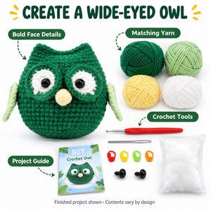 Mini-cadeaux assortis faits main en crochet pour fête d'anniversaire : animaux amigurumi, sacs surprises pour enfants - Product Image 4