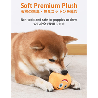 Pelotas de Juguete para Perros de Felpa Suave con Sonidos Integrados, Juguetes Interactivos para Jugar a Traer, Aptos para Mascotas Pequeñas y Medianas