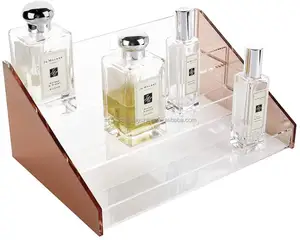 Boîte de rangement en acrylique pour parfum, boîte simple et personnalisée pour coiffeuse, cosmétiques, 1 pièce