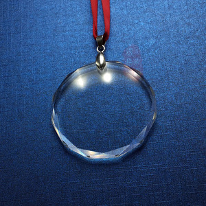 Medalla de Cristal Transparente con Cinta MH-J0811 - Product Image 4