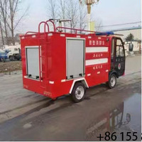 Camion de gicleurs d'incendie civil à quatre roues bon marché fabriqué en Chine