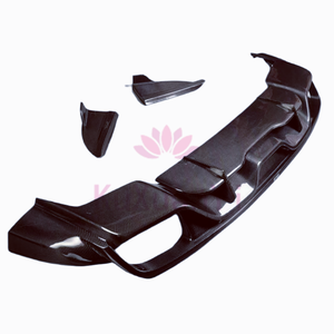 Pour le Porsche <span class=keywords><strong>Cayenne</strong></span> 9Y0 <span class=keywords><strong>SUV</strong></span> style TK pare-chocs arrière en fibre de carbone diffuseur arrière kit carrosserie pare-chocs avant bord jupes latérales - Product Image 1