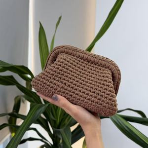 Borse <span class=keywords><strong>a</strong></span> <span class=keywords><strong>Uncinetto</strong></span> in Filato di T-shirt all'Ingrosso Pochette e Borse da Sera di Lusso Fatte <span class=keywords><strong>a</strong></span> <span class=keywords><strong>Mano</strong></span> per Donna - Product Image 2