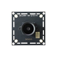 Módulo de Cámara USB2.0 ZYKD SC1336 720P/60fps con Reconocimiento Facial, Gran Angular, Sin Distorsión, Sin Controladores, Compatible con Linux y Raspberry Pi