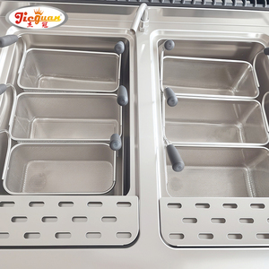 Cuisinière à pâtes au gaz avec armoire (6 paniers, dimensions : 27,5*13*12,5 cm) *Dispositif de sécurité anti-flamme. Dispositif d'allumage antidéflagrant. - Product Image 3