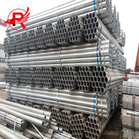 Tuyau en acier galvanisé ERW de meilleure qualité enduit de zinc 4 pouces avec une construction à expédition rapide