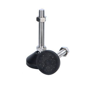 M8-M24 Furniture Plastic <b>Adjustable</b> Feet 7916 80D M20*100/120/150/200mm Rubber Metal - Product Image 6