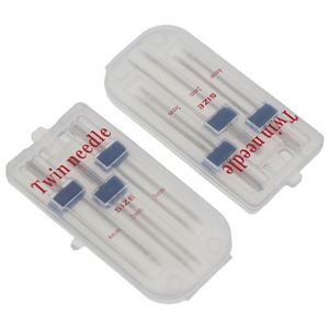 จักรเย็บผ้า3/90 2/90 4/90มม. เข็มคู่แบบรวมเท้าหนาบาง - Product Image 4