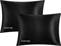 Taie d'oreiller de luxe 6A 25MM 100% soie de mûrier biologique, taie d'oreiller enveloppe, anti-bactérienne, logo personnalisé avec boîte cadeau