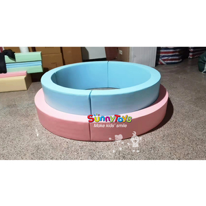 <span class=keywords><strong>Piscine</strong></span> à balles avec <span class=keywords><strong>toboggan</strong></span>, aire de jeux souple pour bébé - Product Image 4