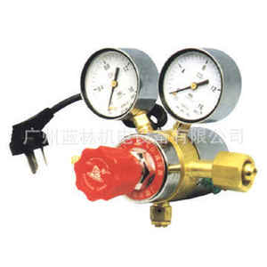 Régulateur de pression de dioxyde de carbone Shanghai Xixing YQT-731L en laiton et aluminium, vanne de réduction pour applications industrielles au gaz argon - Product Image 2