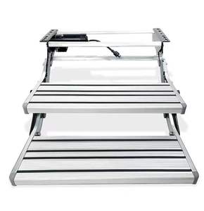 Gradino Elettrico per Camper a Doppio Livello con Controllo Automatico del Motore, Impermeabile per Uso Esterno, in Lega di Alluminio - Vendita Calda dalla Fabbrica - Product Image 1