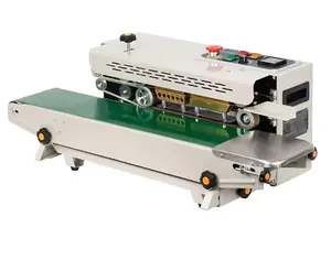 Automatic Horizontal Plastic Film Bags Heat Sealing Machine Continuous Band Sealer Machine