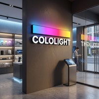 Enseignes publicitaires extérieures personnalisées en métal 3D avec rétroéclairage LED en acrylique Zhilin pour usage domestique et commercial, étanches IP65, lettres personnalisables