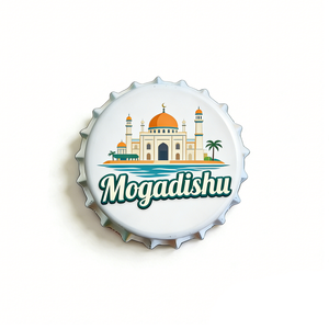 Imán de Refrigerador Decorativo de Metal con Tapas de Botella Vintage de <span class=keywords><strong>Las</strong></span> <span class=keywords><strong>Palmas</strong></span>, Kuala Lumpur, Kingstown y Kerguelen, Recuerdo de Viaje Multicidades - Product Image 5