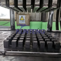 Mini machine à fabriquer des briquettes de charbon de bois compactes machine à fabriquer des cubes de charbon de bois extrudeuse pour shisha