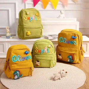 Sac à dos personnalisé pour tout-petits, sacs à dos personnalisés avec <span class=keywords><strong>nom</strong></span>, sac d'école pour enfants, filles, garçons, enfants d'âge préscolaire - Product Image 2